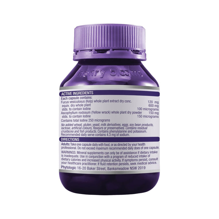 Henry Blooms Super Kelp 75 Capsules