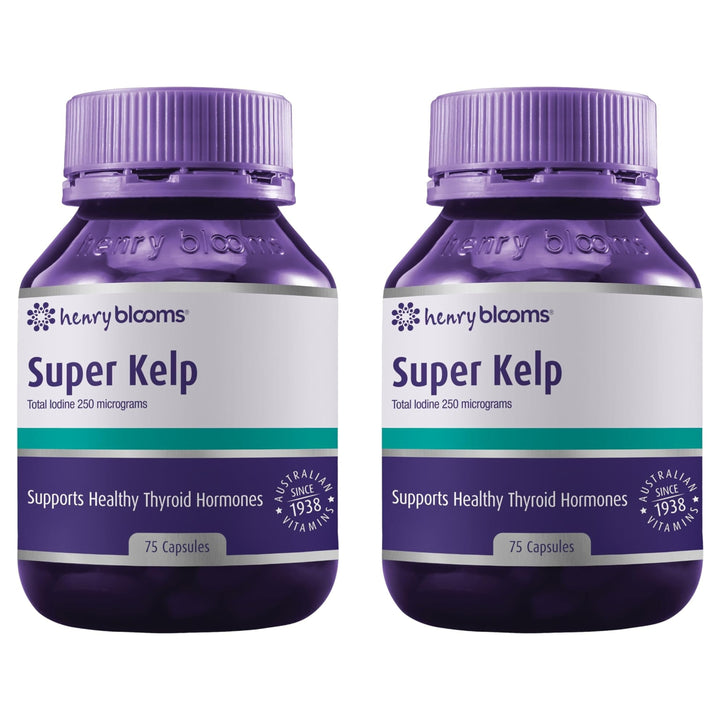 Henry Blooms Super Kelp 75 Capsules