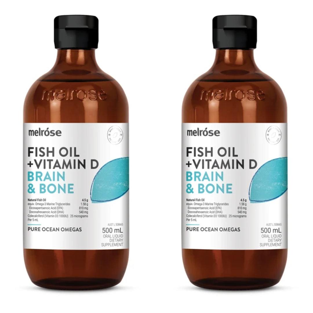 Melrose Fish Oil + Vitamin D 500mL