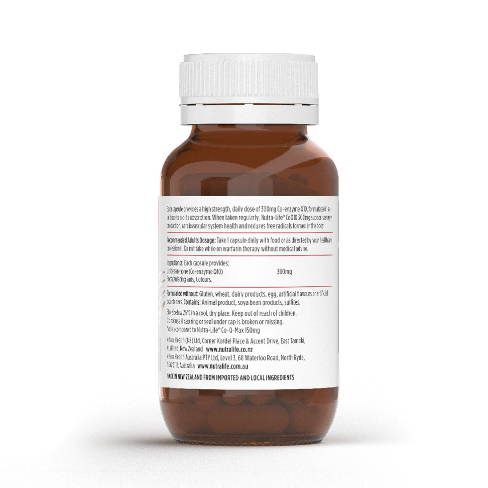 Nutra-Life COQ10 300MG 60caps