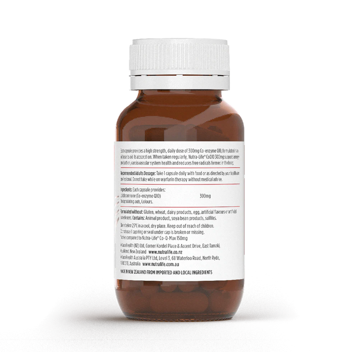 Nutra-Life COQ10 300MG 60caps