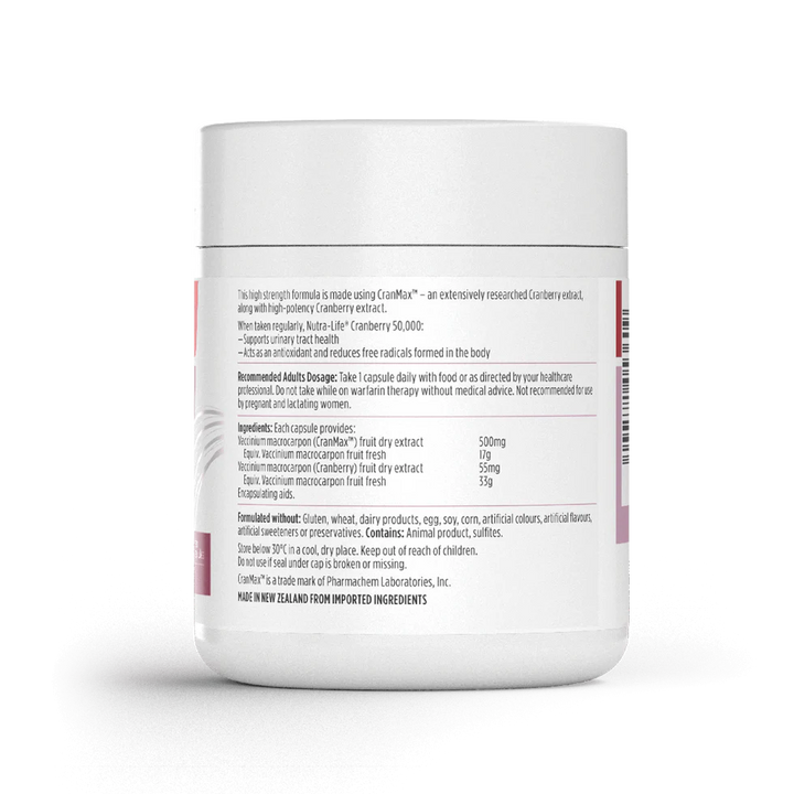 Nutra-Life Cranberry 50,000 100c