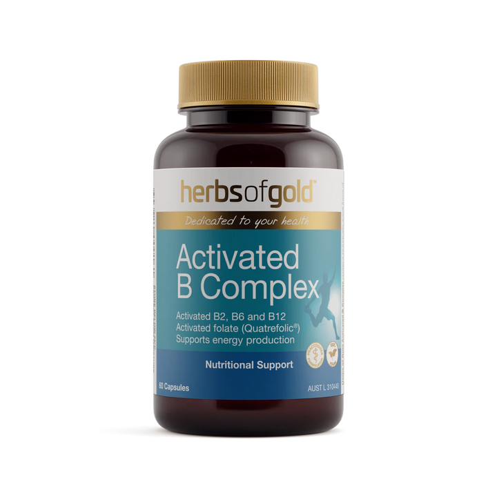 Herbs of Gold Activated B Complex 60 Capsules