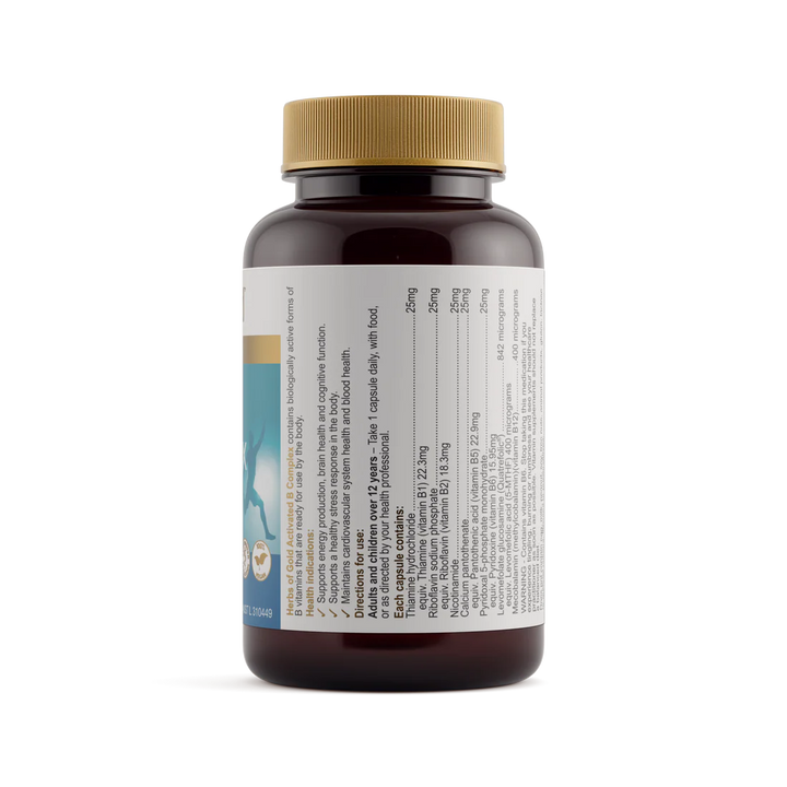 Herbs of Gold Activated B Complex 60 Capsules