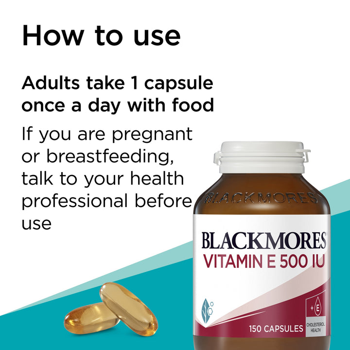 Vitamin E 500IU (150) Caps