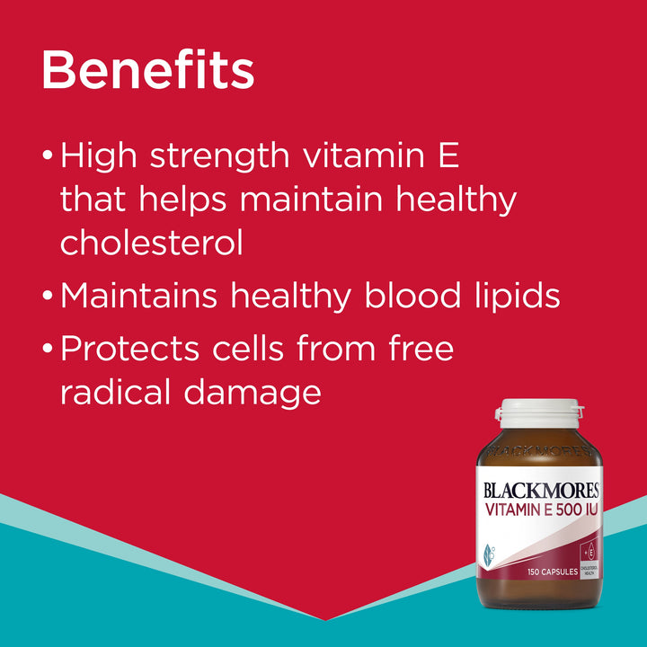 Vitamin E 500IU (150) Caps