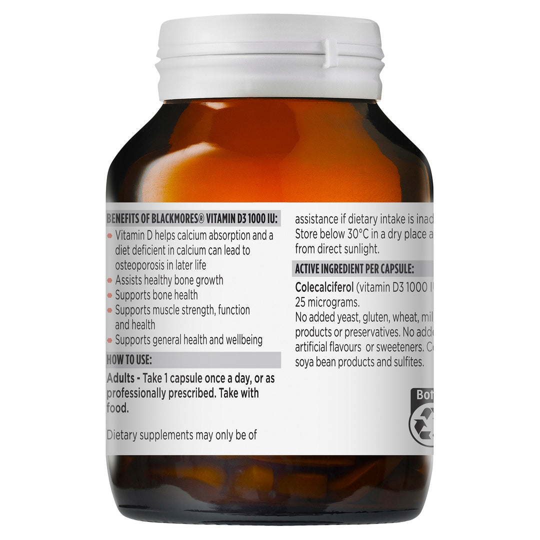 Vitamin D3 1000IU (200)