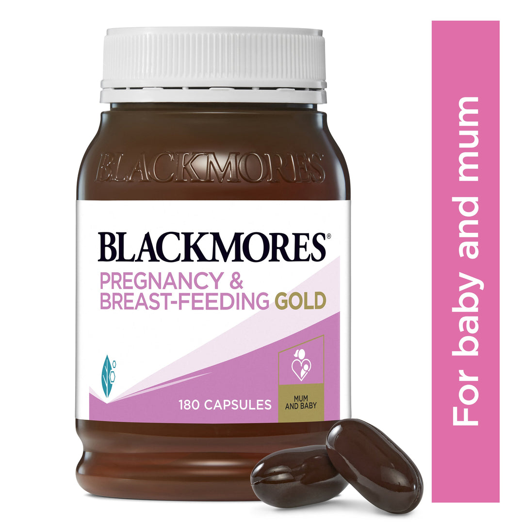 Preg+Breastfeed Gold (180) Amb
