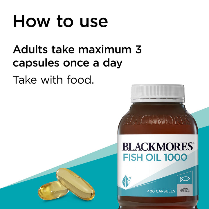Fish Oil 1000 400 Capsules