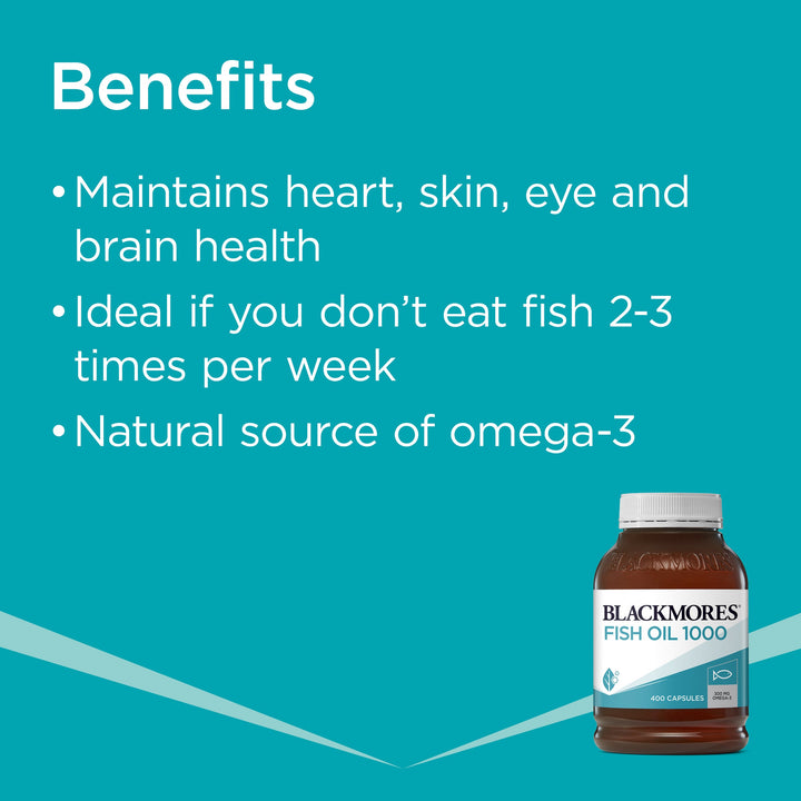 Fish Oil 1000 400 Capsules