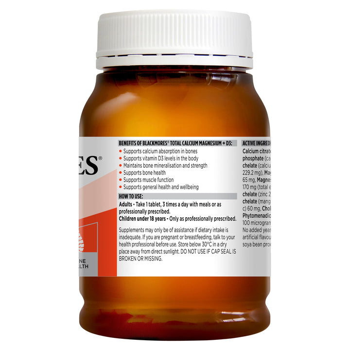 Total Calcium Magnesium + D3 (200) Amb