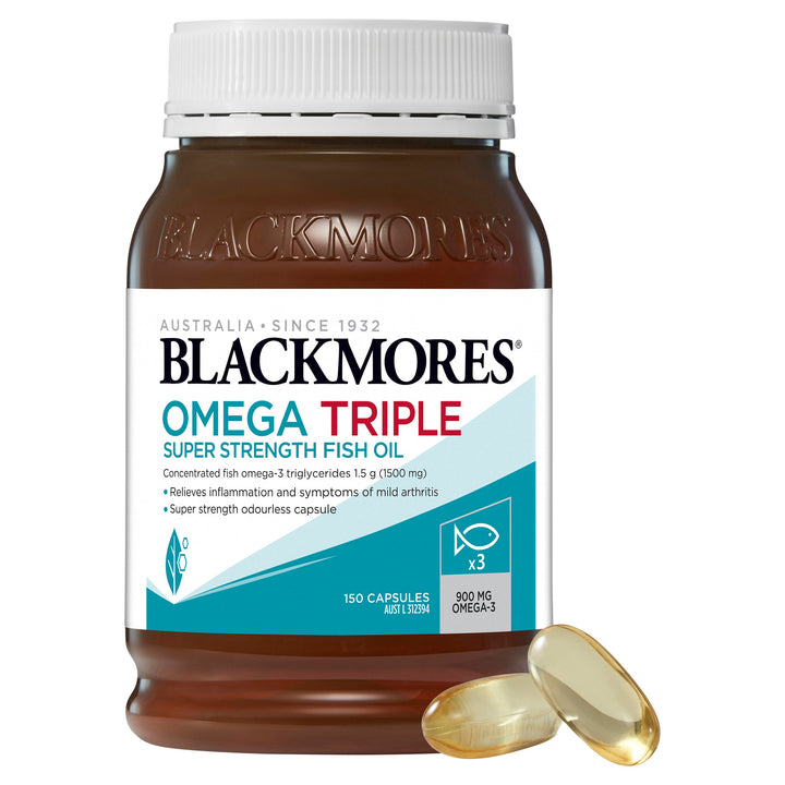 Omega Triple Super Strength Fish Oil (150) Amb