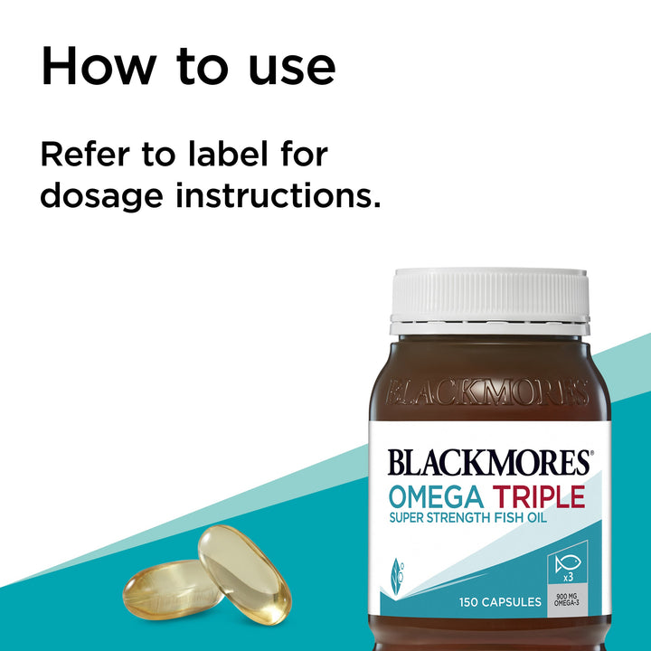 Omega Triple Super Strength Fish Oil (150) Amb