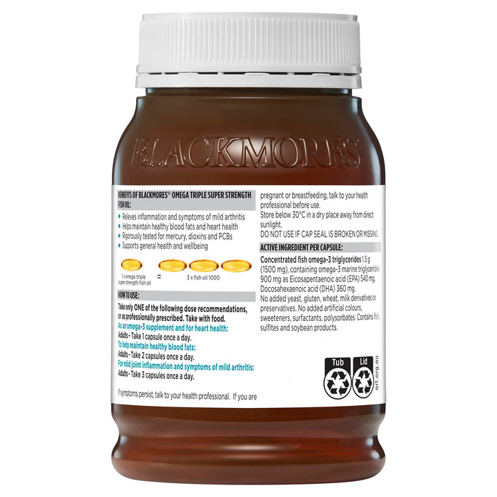 Omega Triple Super Strength Fish Oil (150) Amb