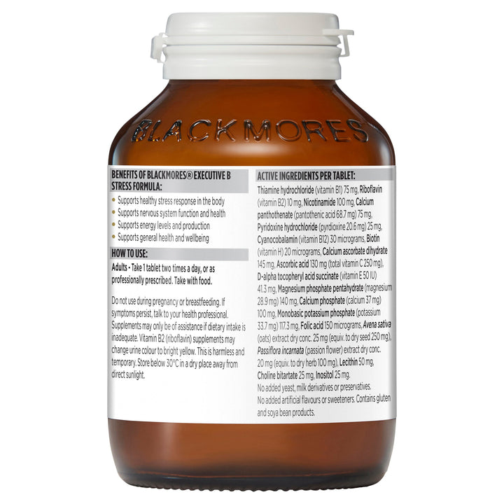 Exec B Stress Formula (160)
