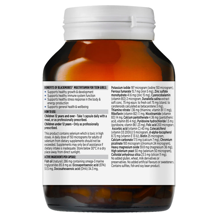 Multivitamin For Teen Girls(60)