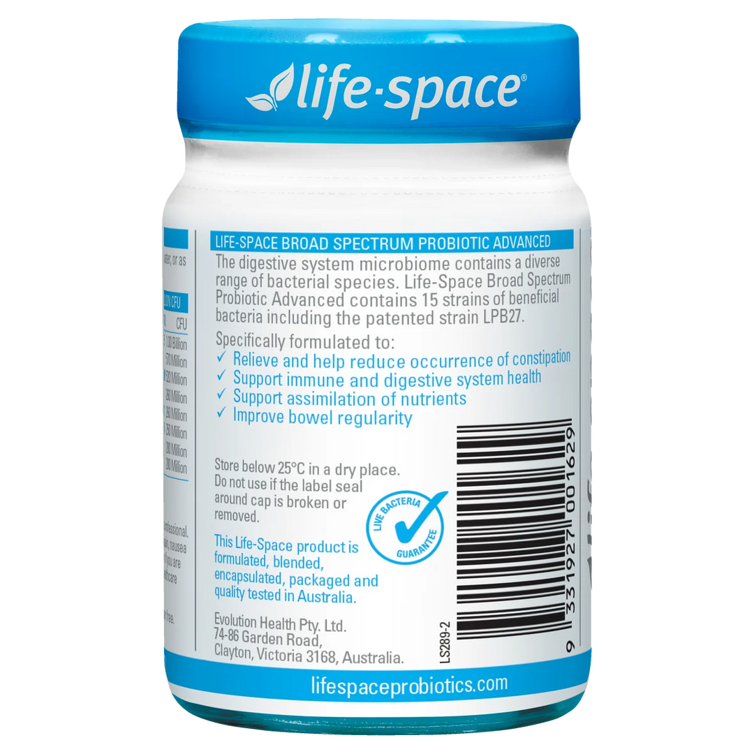 Life Space Broad Spectrum Probiotic Advanced 60 Capsules