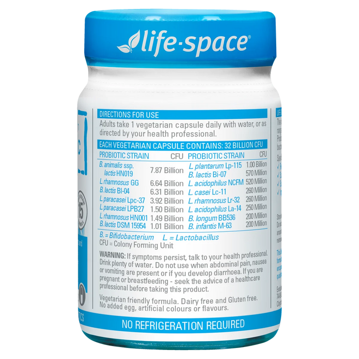 Life Space Broad Spectrum Probiotic Advanced 60 Capsules