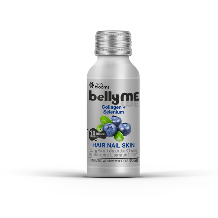 Henry Blooms BellyMe Hair Nail Skin Collagen +Selenium 60 mL