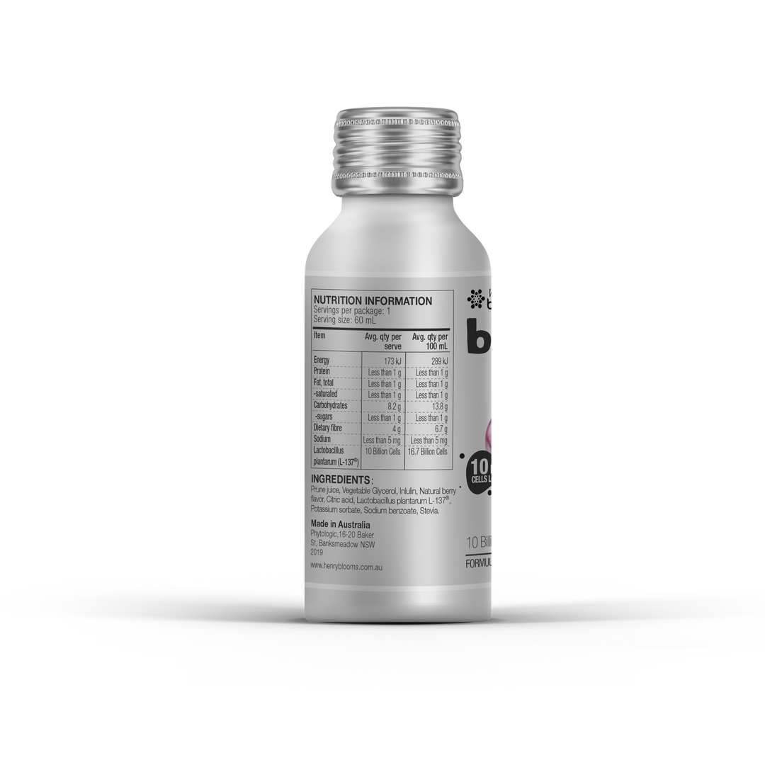 Henry Blooms BellyMe Instant Lax Prune + Inulin 60 mL