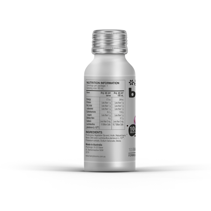Henry Blooms BellyMe Instant Lax Prune + Inulin 60 mL