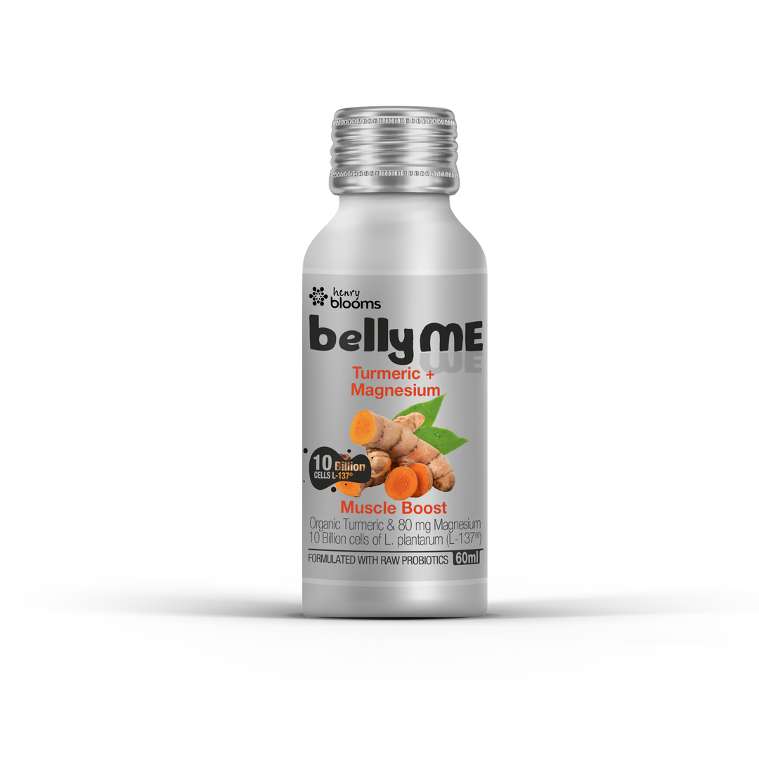 Henry Blooms BellyMe Muscle Boost Turmeric + Magnesium 60 mL