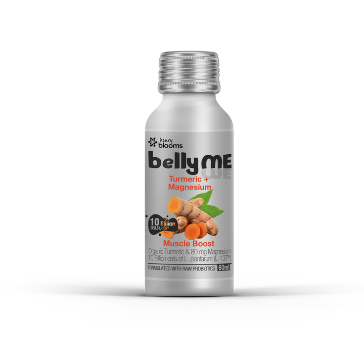 Henry Blooms BellyMe Muscle Boost Turmeric + Magnesium 60 mL