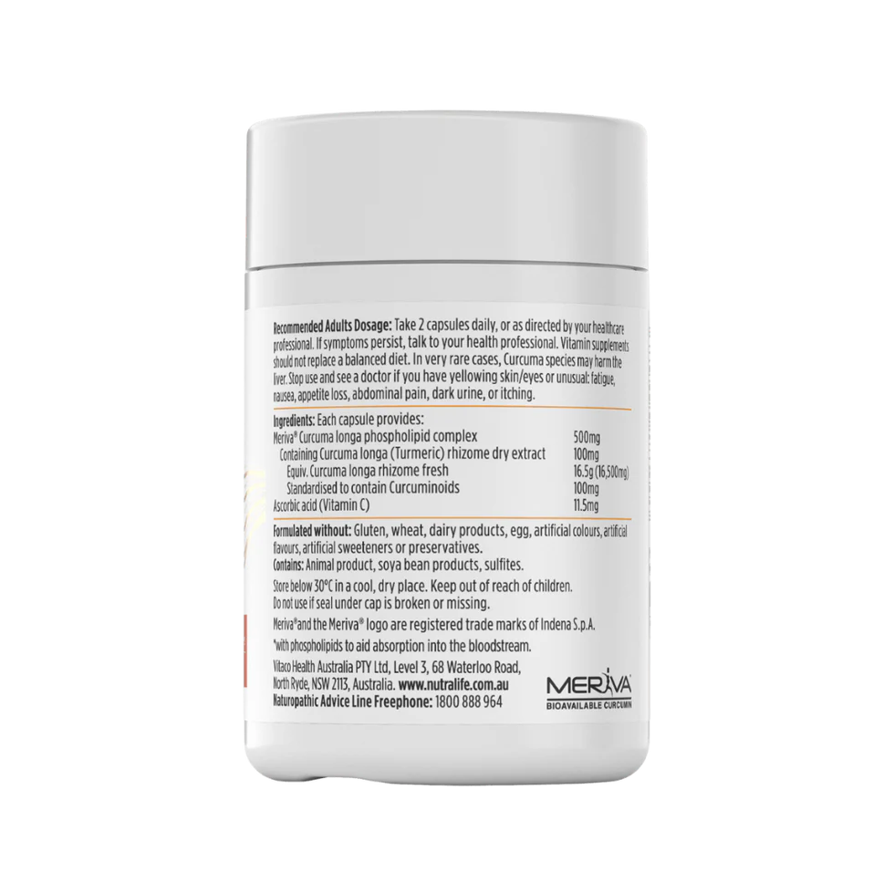 Nutra-Life Bio-Curcumin Turmeric 16, 500+ 30 Capsules