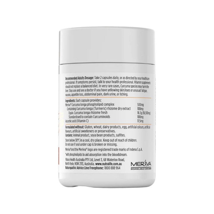 Nutra-Life Bio-Curcumin Turmeric 16, 500+ 30 Capsules