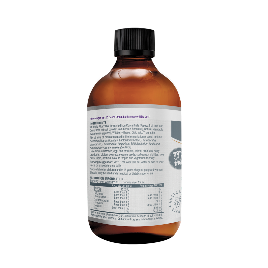 Henry Blooms Bio-Fermented Liquid Iron 500 mL