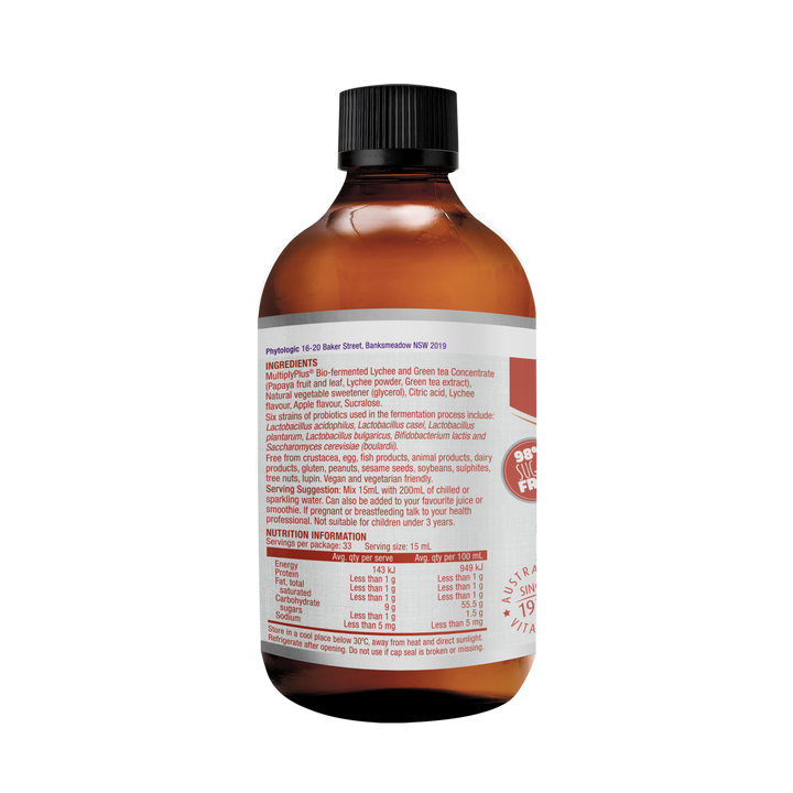 Henry Blooms Bio-Fermented Lychee Iced Tea with Green Tea 500 mL