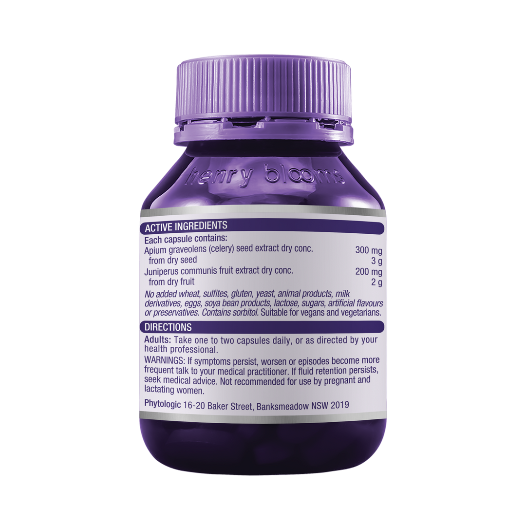 Henry Blooms Celery &amp; Juniper 70 Capsules