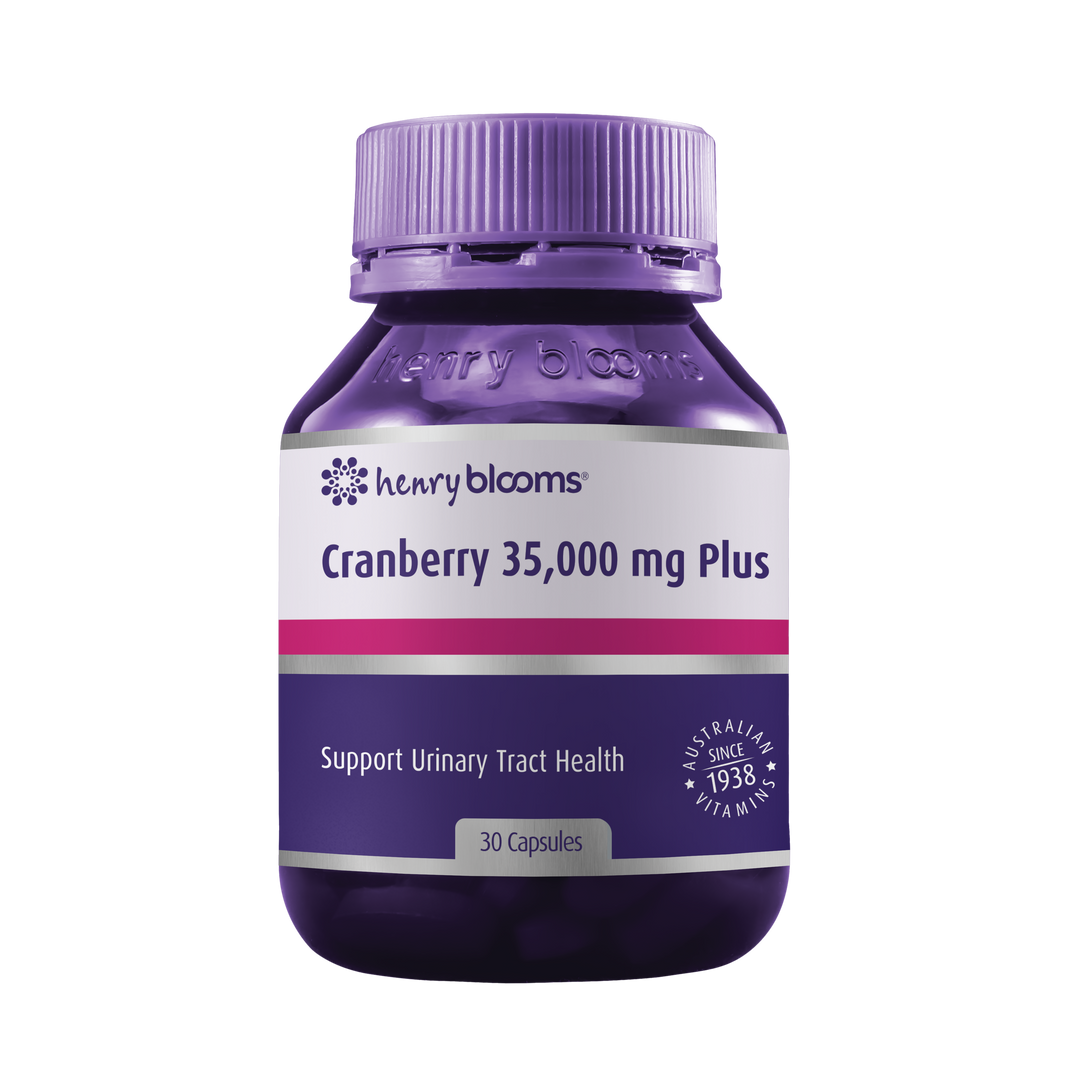 Henry Blooms Cranberry 35,000mg Plus 30 Capsules