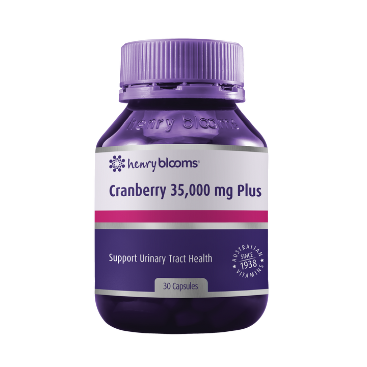 Henry Blooms Cranberry 35,000mg Plus 30 Capsules