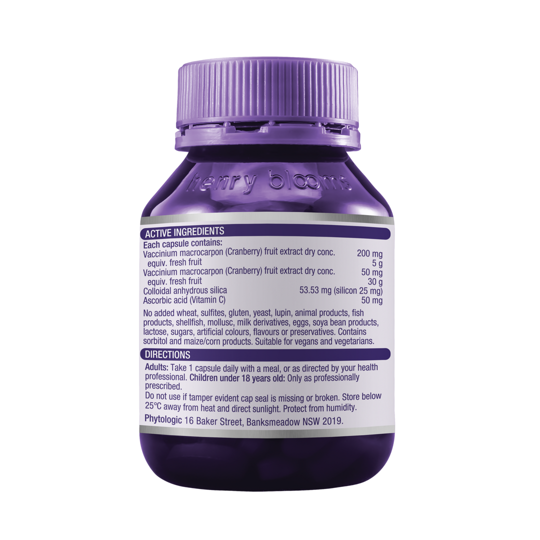 Henry Blooms Cranberry 35,000mg Plus 30 Capsules