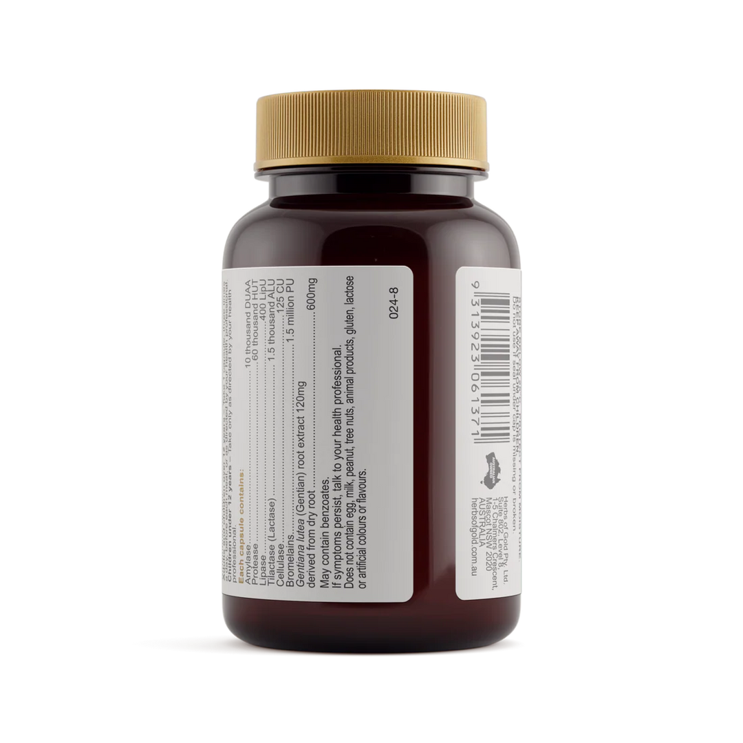 Herbs of Gold Digest Zymes 60 Capsules