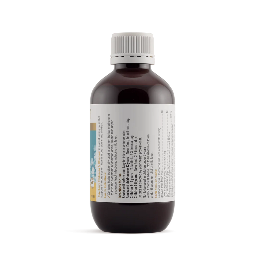Herbs of Gold Elderberry Echinacea &amp; Olive Leaf 200 ML