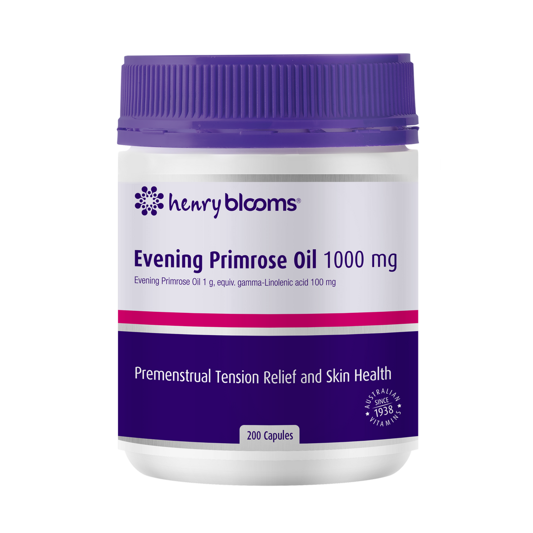 Henry Blooms Evening Primrose Oil 1000mg 200 Capsules