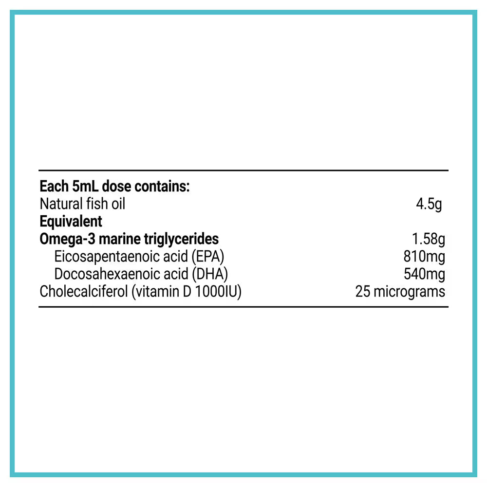 Melrose Fish Oil + Vitamin D 500mL