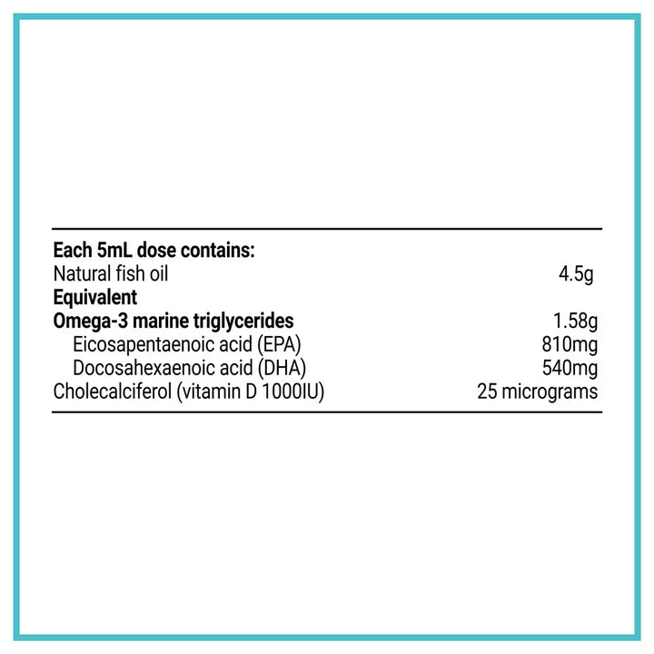 Melrose Fish Oil + Vitamin D 500mL