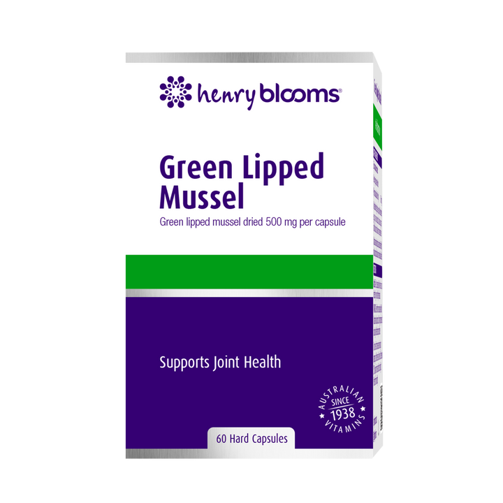 Henry Blooms Green Lipped Mussel 60 Capsules
