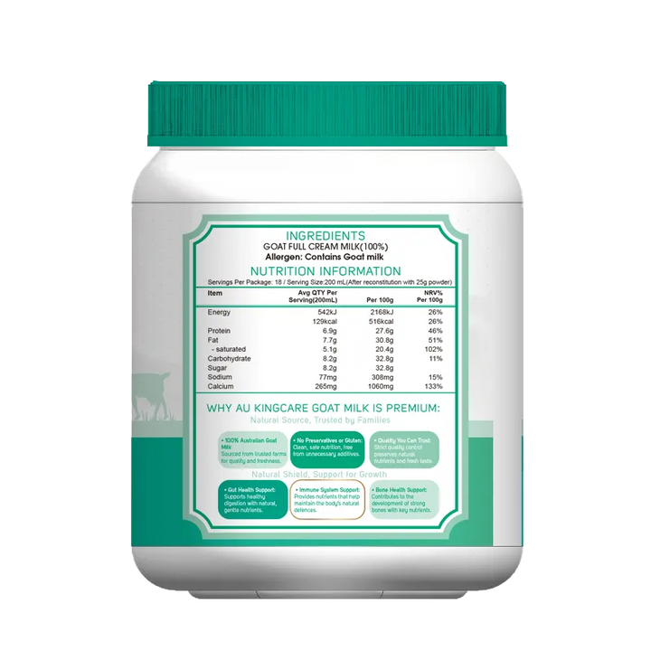 Au KingCare Goat Milk Powder 450g