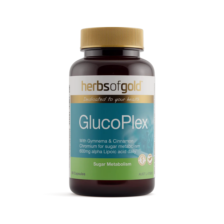 Herbs of Gold Glucoplex 60 Capsules