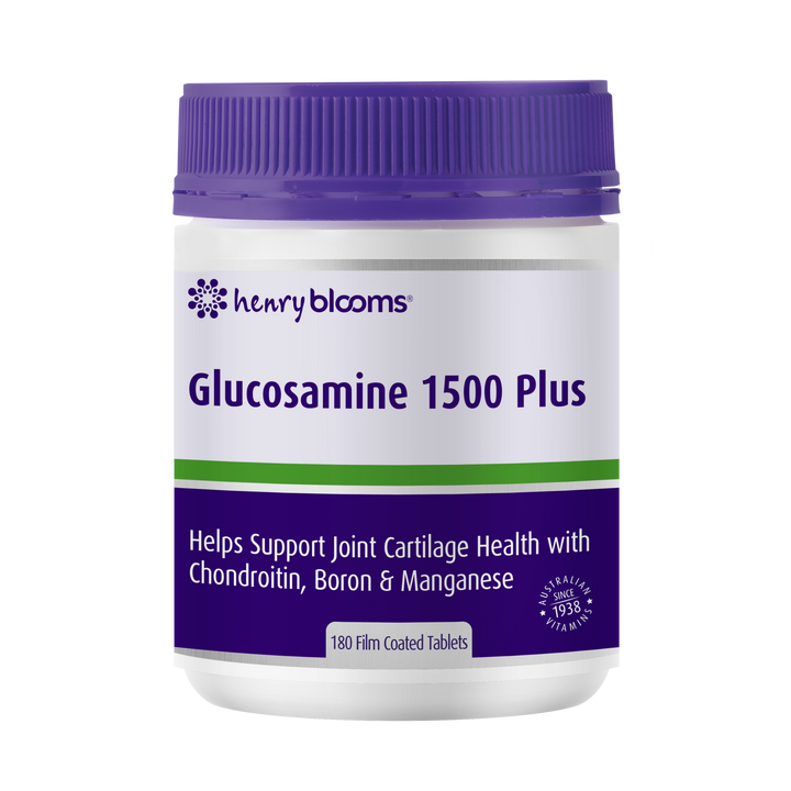 Henry Blooms Glucosamine 1500 Plus 180 Tablets