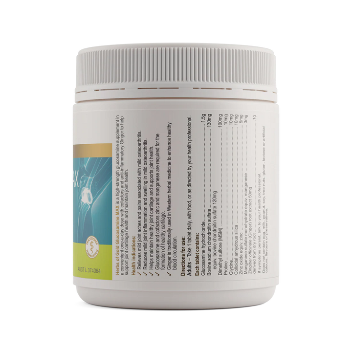 Herbs of Gold Glucosamine MAX 180 Tablets