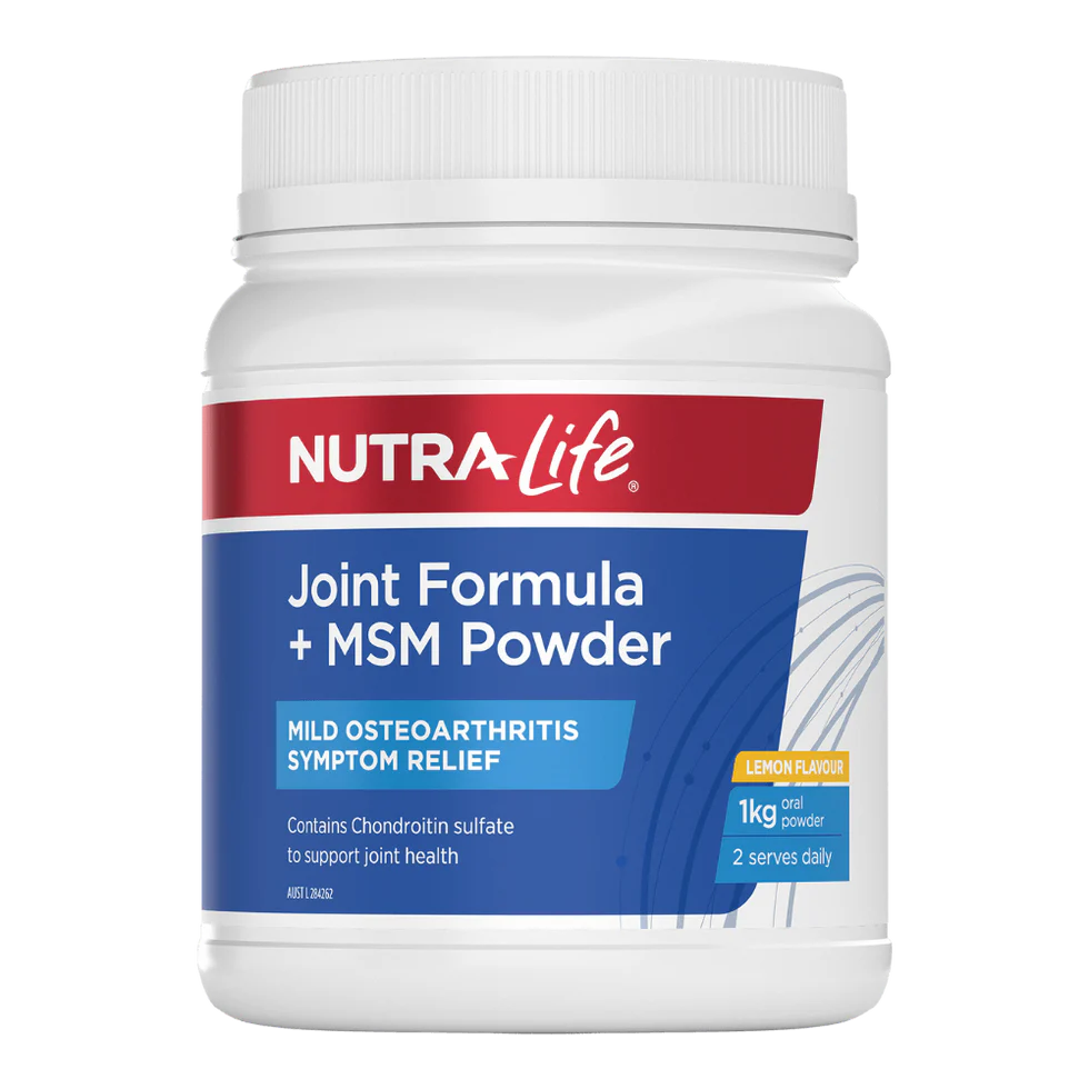 Nutra-Life Joint Formula + MSM Lemon Powder 1kg