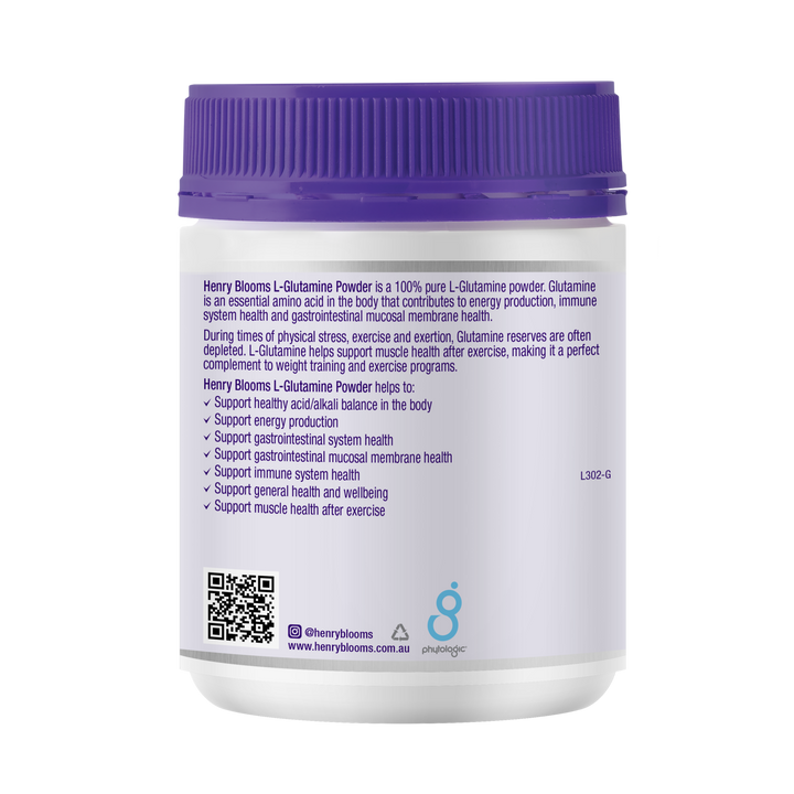 Henry Blooms L-Glutamine 300 g
