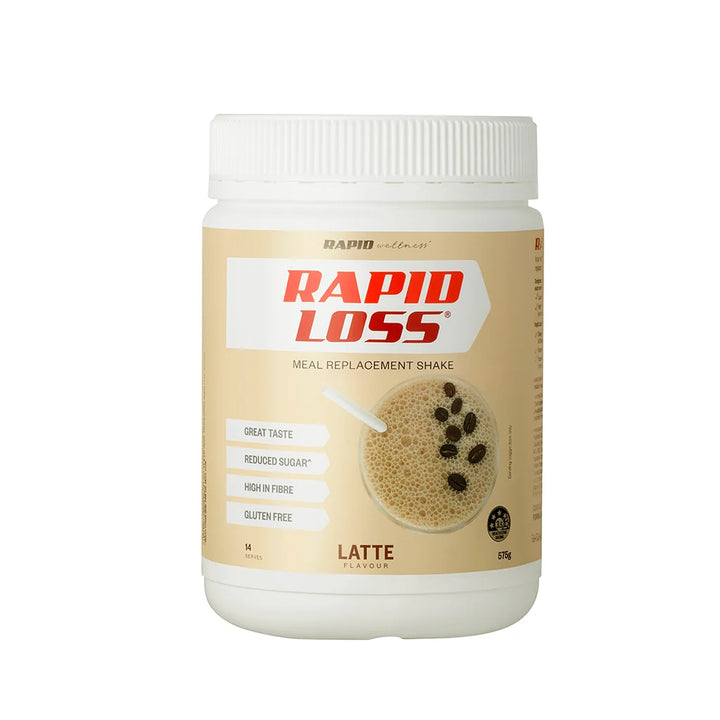 Rapid Loss 拿铁味代餐奶昔 575克