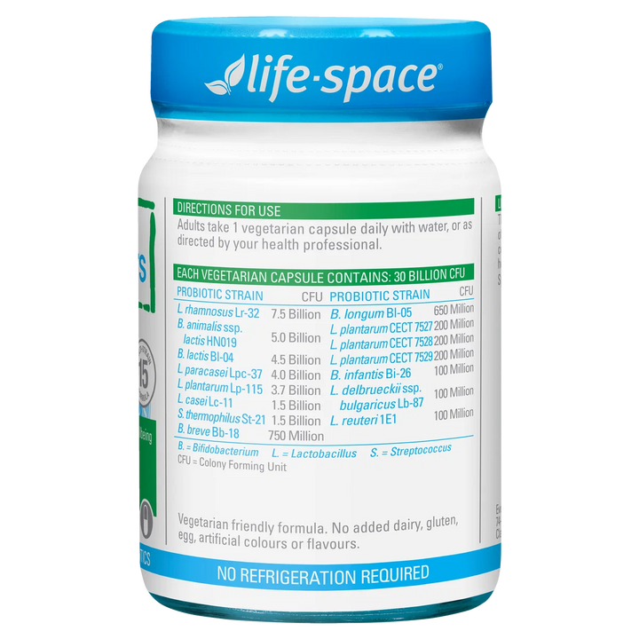 Life Space Probiotic for 60+ Years 60 Capsules