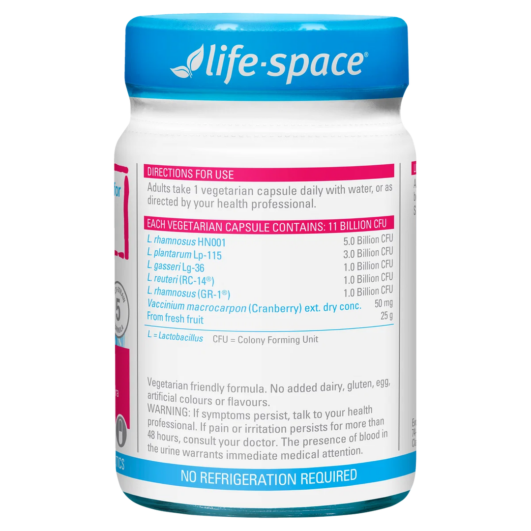 Life Space Urogen™ Probiotic for Women 60 Capsules